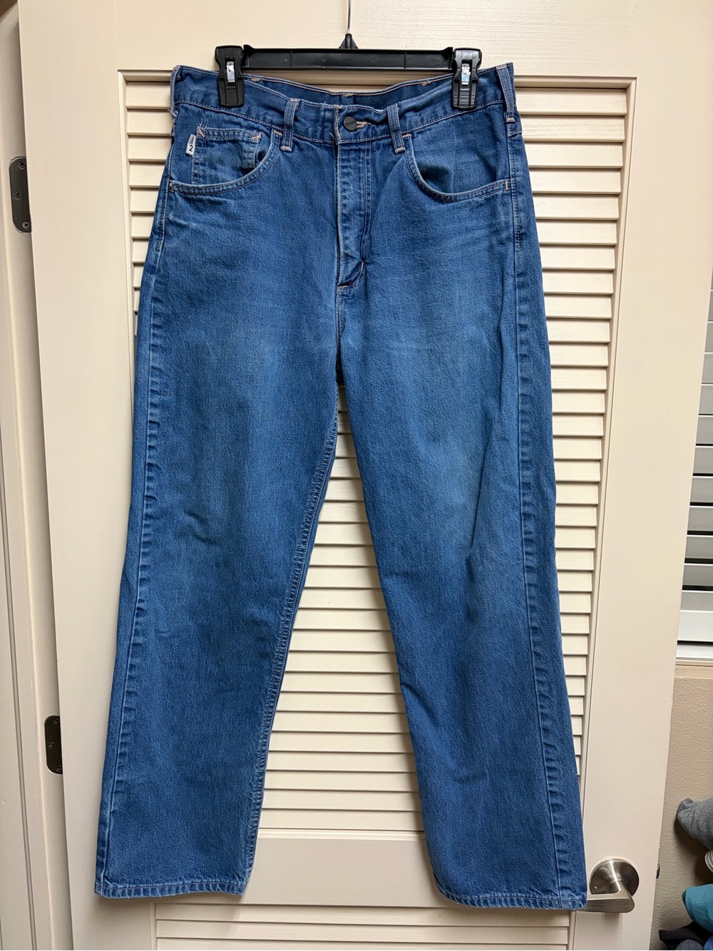 Carhartt FRB100 FR Jeans Mens 32x30 (30x30) Flame Resistant USA Workwear Denim